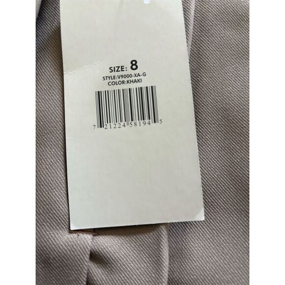 French Toast Girls Pleated School Uniform Skirt Khaki Size 8 - Picture 7 of 9